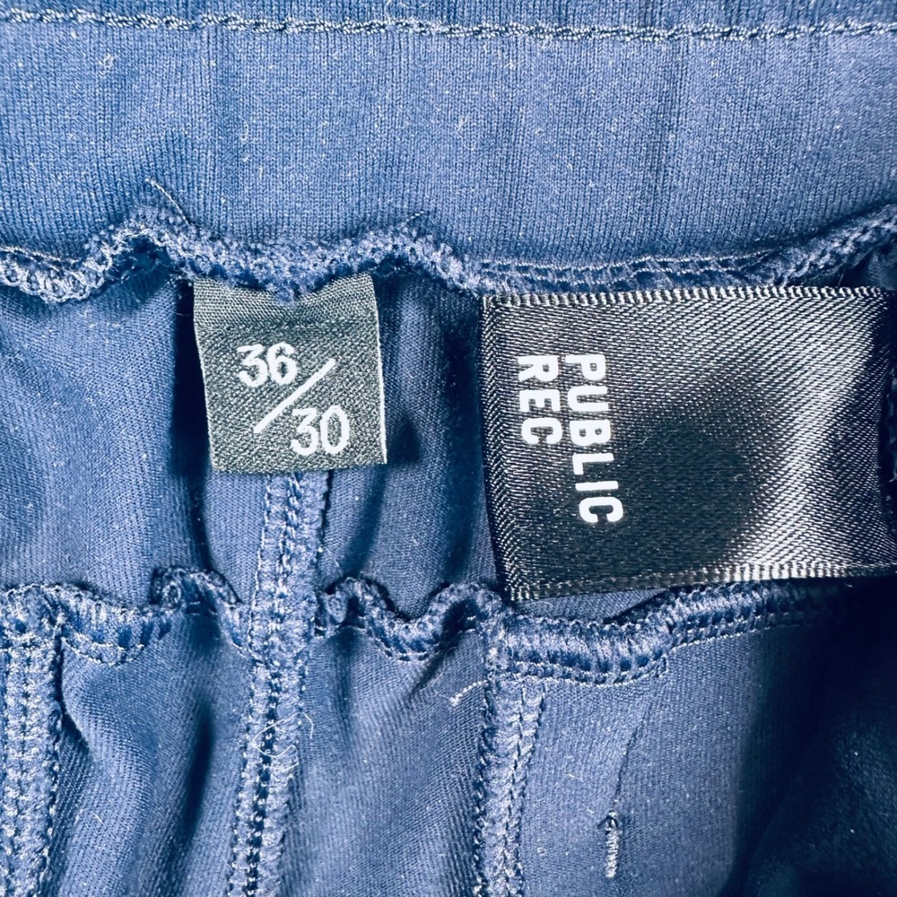 Public Rec Pants Men 36x30 Blue GameChanger All Day Everyday Performance Stretch - Picture 4 of 12